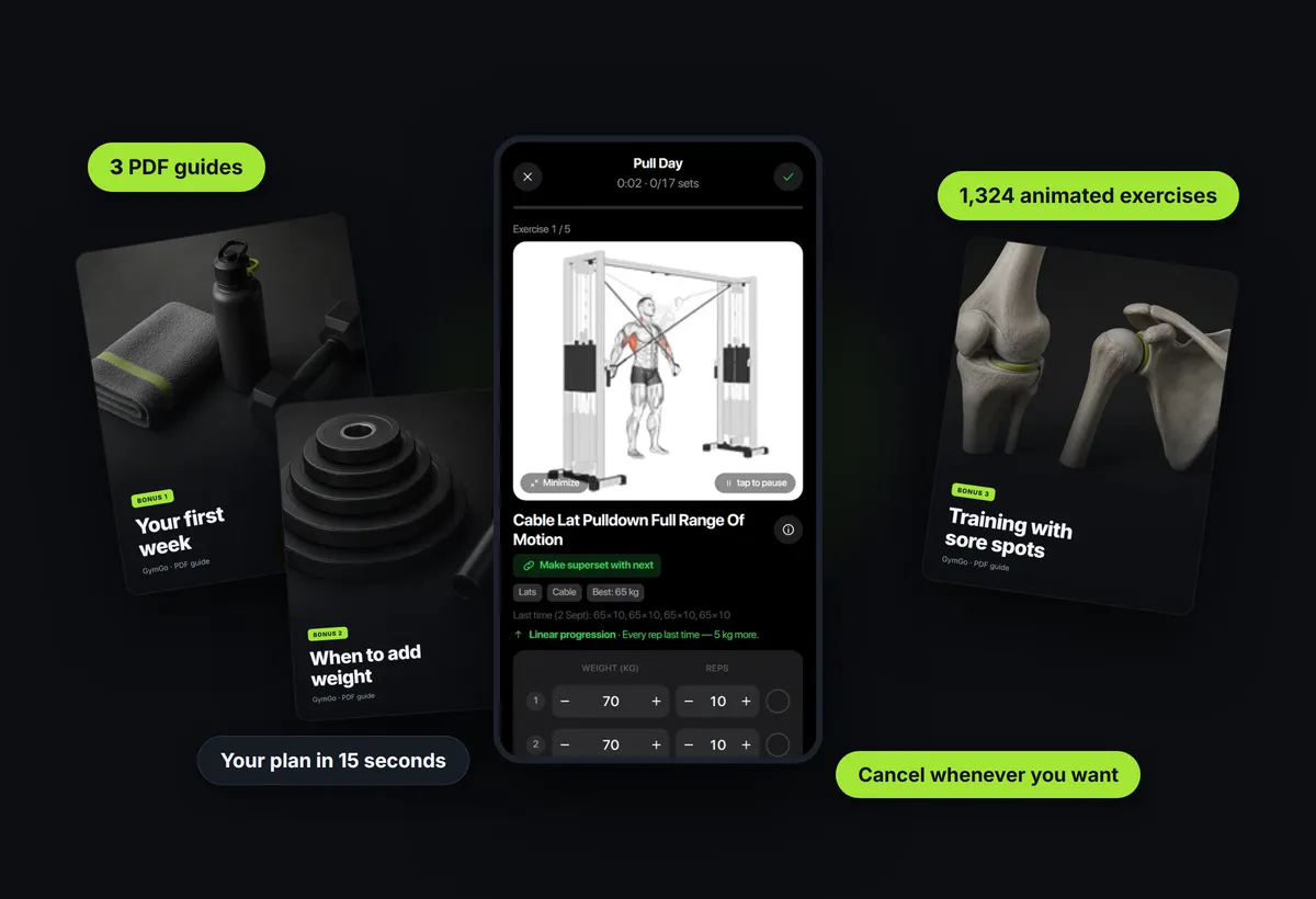 The app and the three guides that come with your access